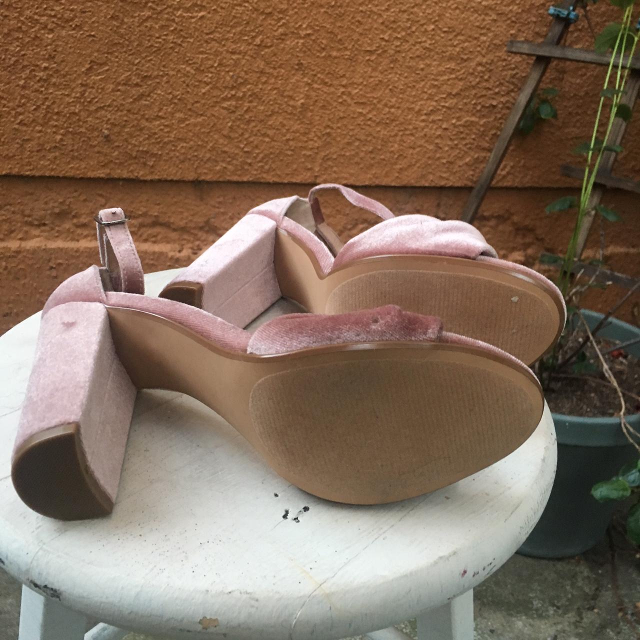 Steve madden sale pink velvet heels