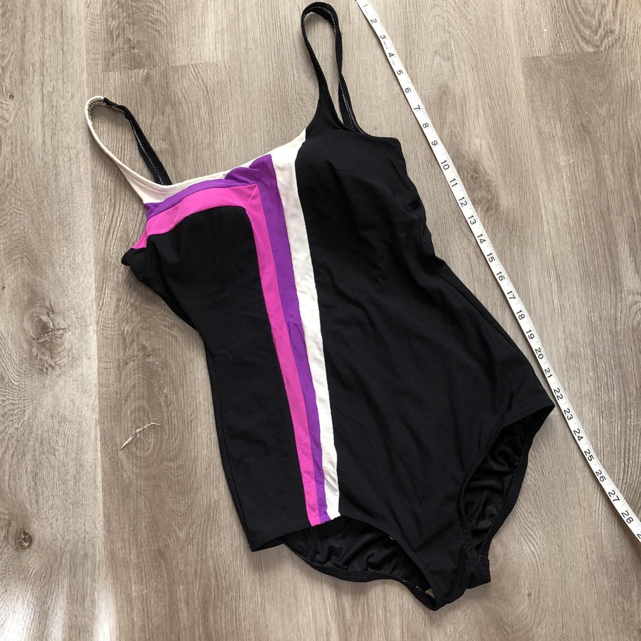 Sirena Women's Pink and Purple Swimsuit-one-piece | Depop