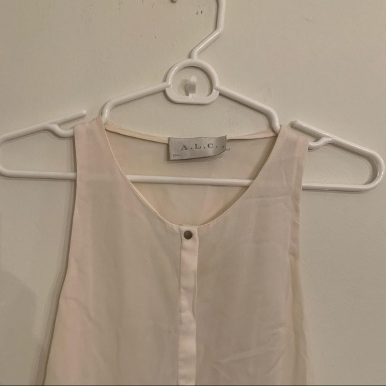 A.L.C Women's White Blouse (3)