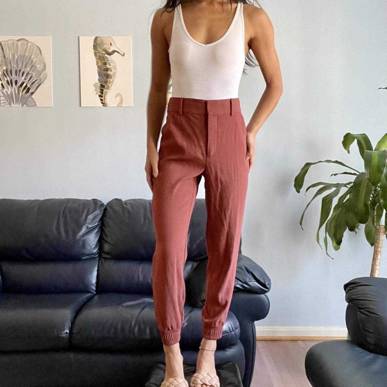 Babaton | Pants & Jumpsuits | Aritzia Babaton Trousers Pants Womens Xs X  Small Khaki Cream Ankle Linen Pocket | Poshmark