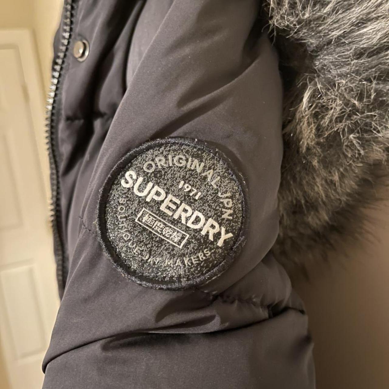 Superdry hot sale cocoon navy