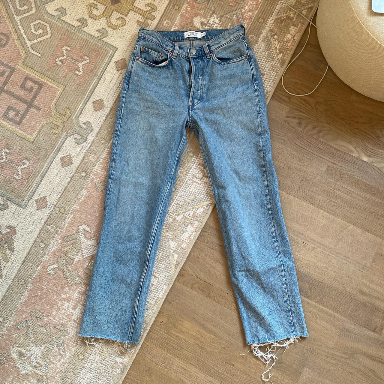 & Other Stories Vintage Look Blue Jeans, Stockholm - Depop