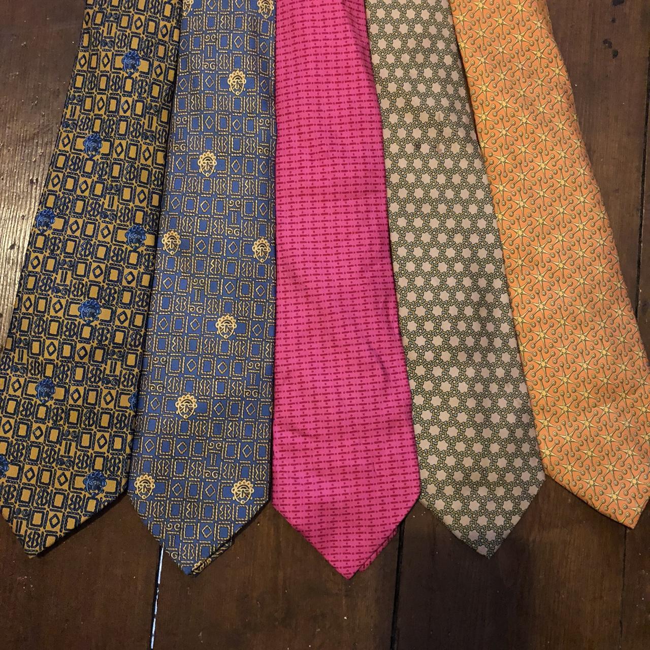 Stunning selection of 5 100% silk Hermes Ties, some... - Depop