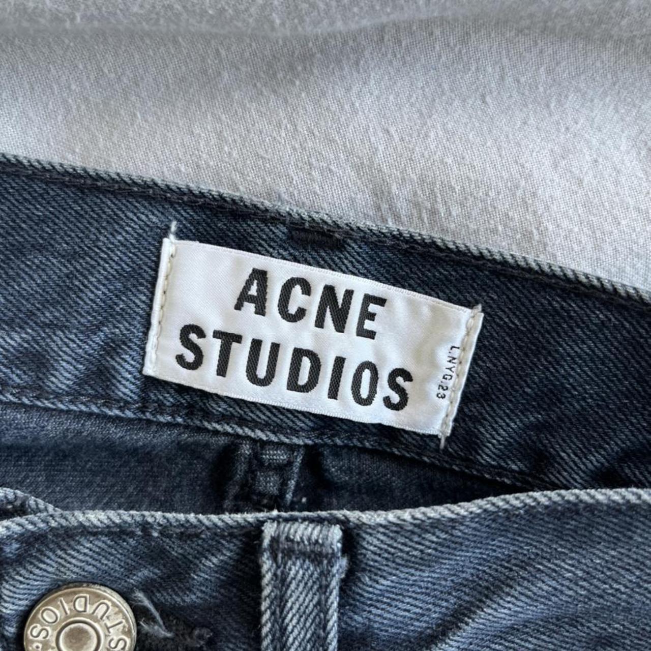 Acne Studios ROC LANA jeans Dark Blue Size 31 Waist,... - Depop