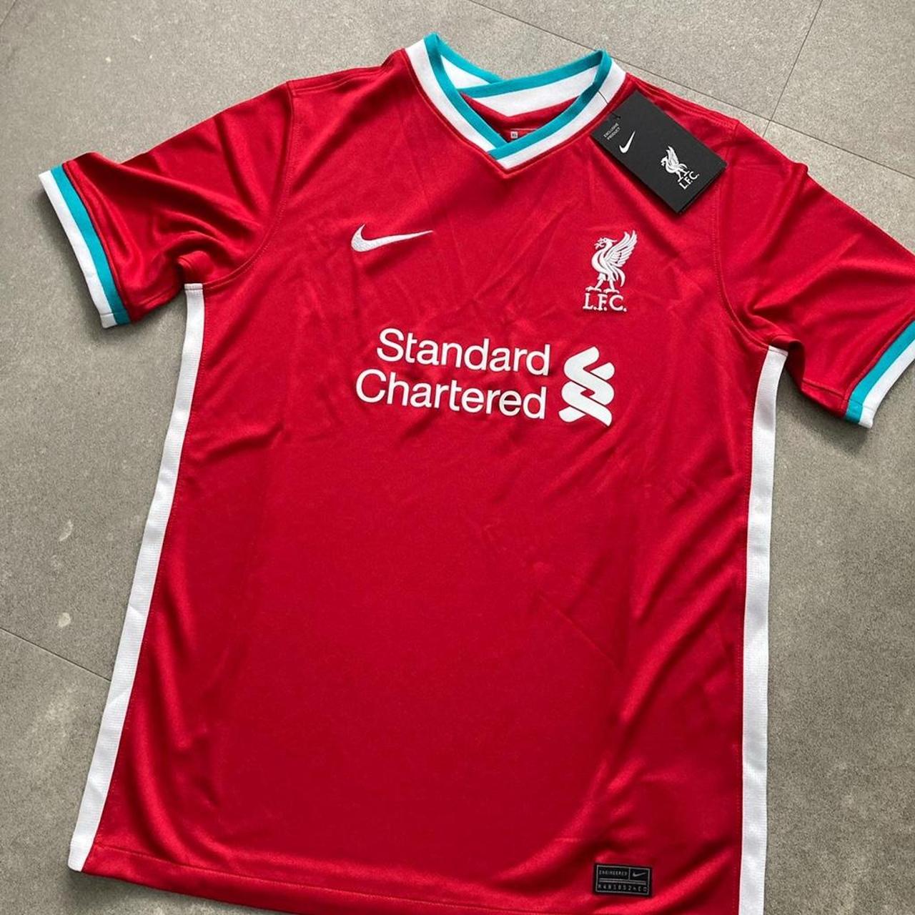 Liverpool FC 🏴󠁧󠁢󠁥󠁮󠁧󠁿 2020-21 Nike home shirt.... - Depop
