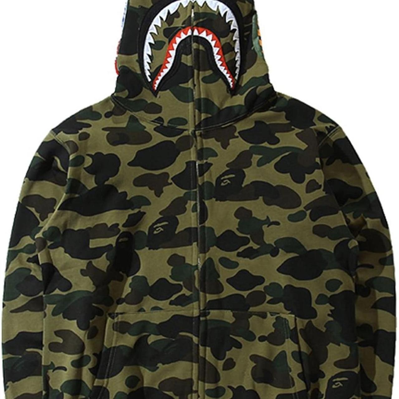 BAPE Shark Full Zip Hoodies Multiple Colours And Depop