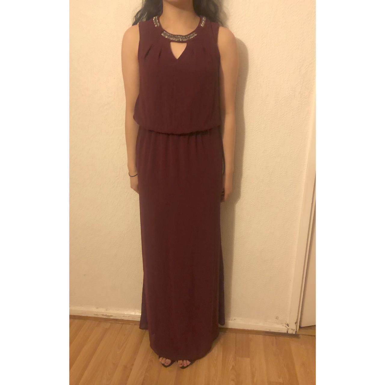 Next store burgundy dress