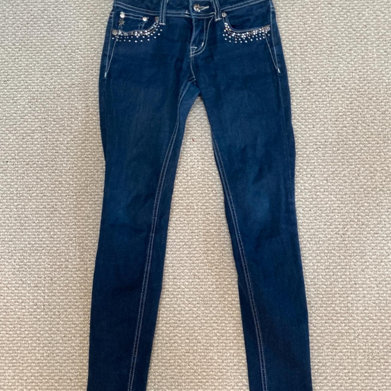 Low rise Miss me 2000s jeans, no damage whatsoever,... - Depop
