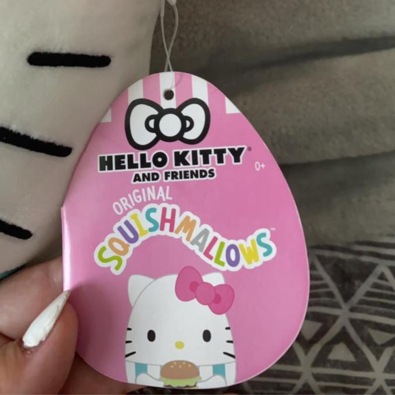 Hello Kitty Hamburger Squishmallow! still with tag! Depop