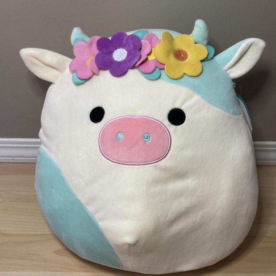 Squishmallow 12 Inch Jordan the Gingerbread with - Depop