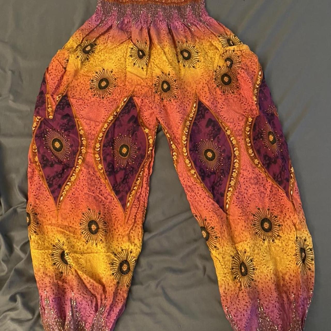 Flowy hippie pants Beautiful pants, perfect... - Depop