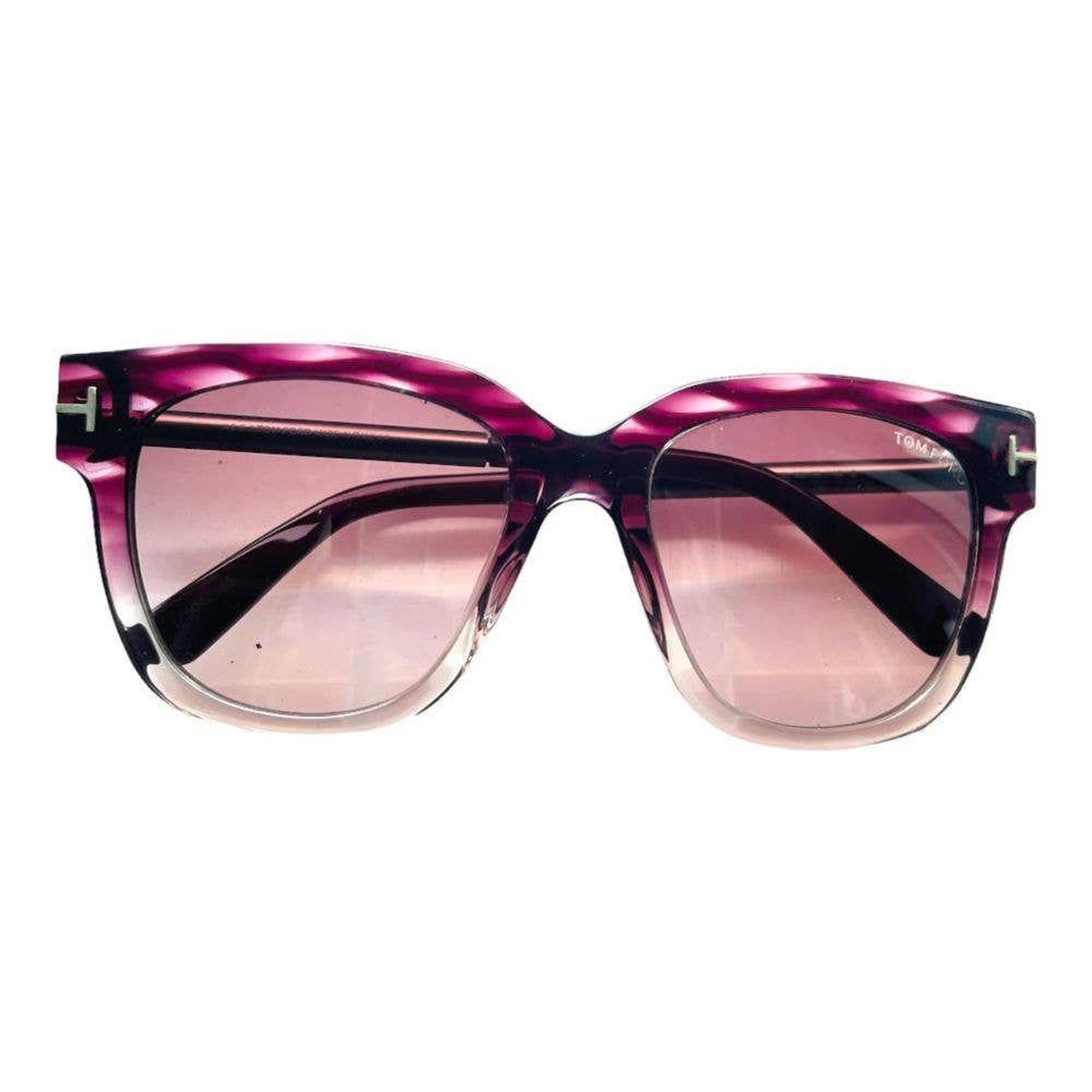 TOM FORD Women's Purple and Silver Sunglasses (4)