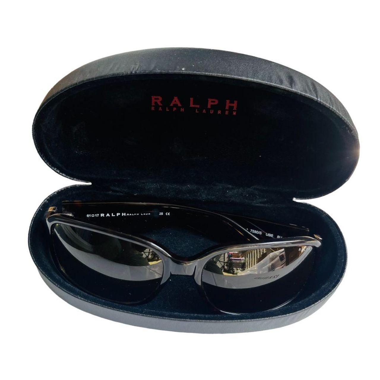 Ralph Lauren Women's Brown and Gold Sunglasses