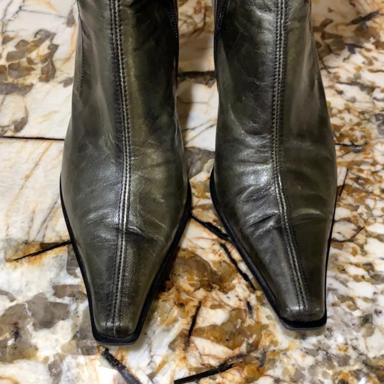 Zita Maria Italian Leather Boots Size 7 or... - Depop