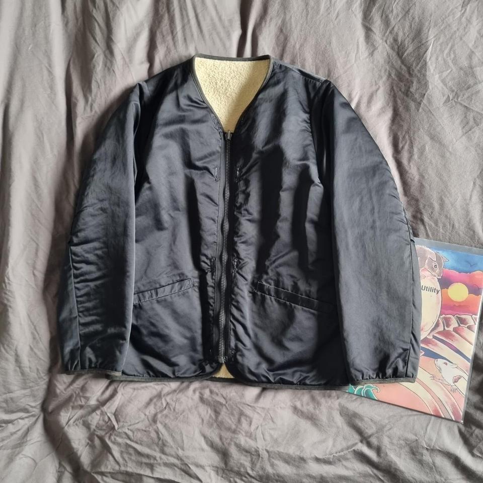 Visvim AW'15 Reversible Iris Liner Jacket, - Black /...