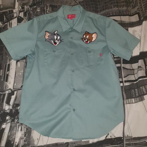 Supreme tom 2025 and jerry shirt