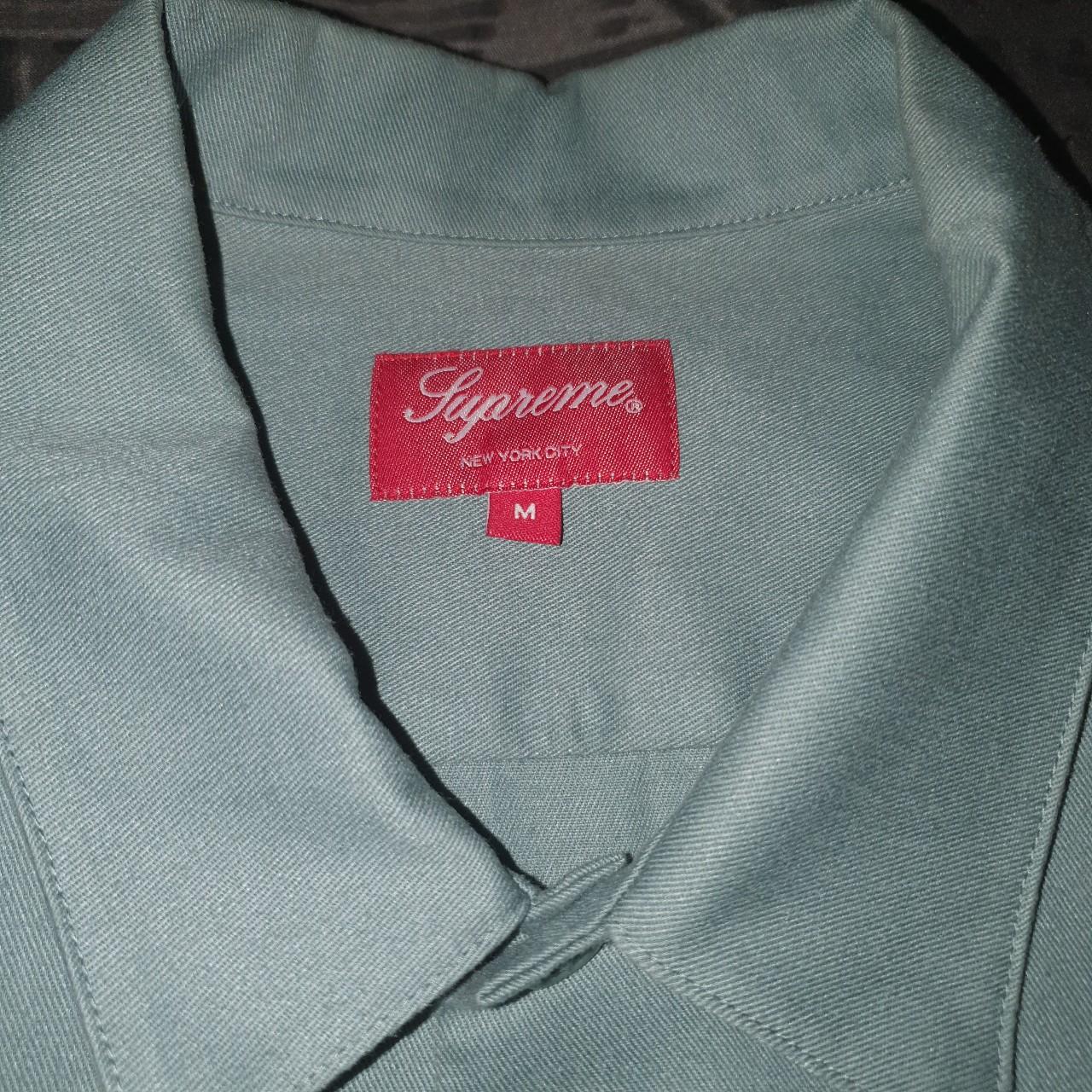 Supreme x Tom & Jerry Teal Button Up Work Shirt, -...