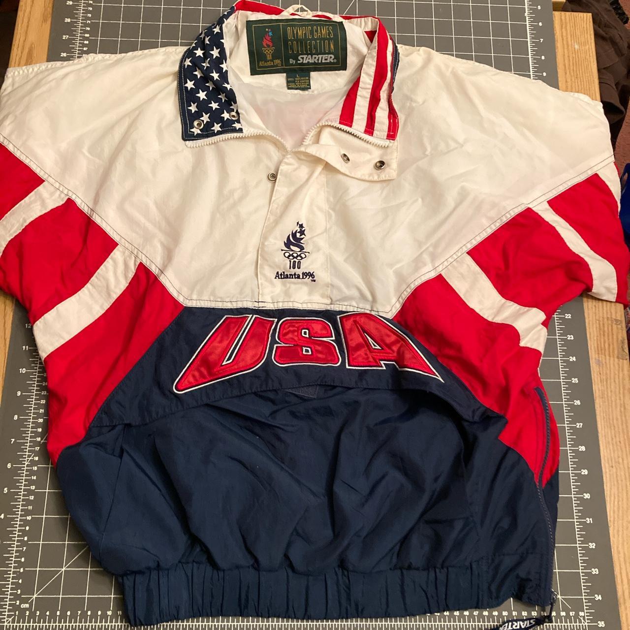 Starter Olympics team USA jacket windbreaker. Summer... Depop