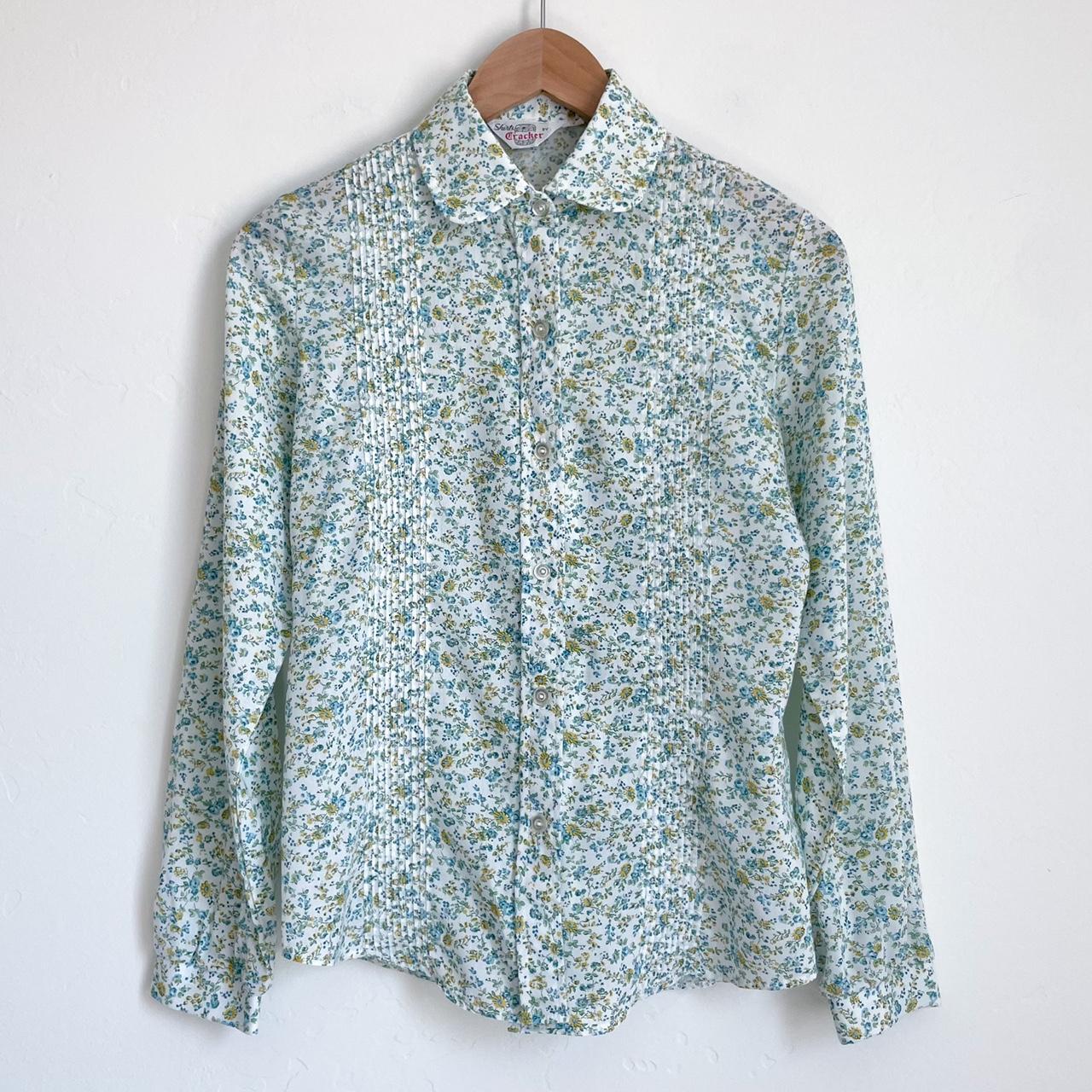 Vintage Shirts By Cracker button-up shirt. Vintage... - Depop