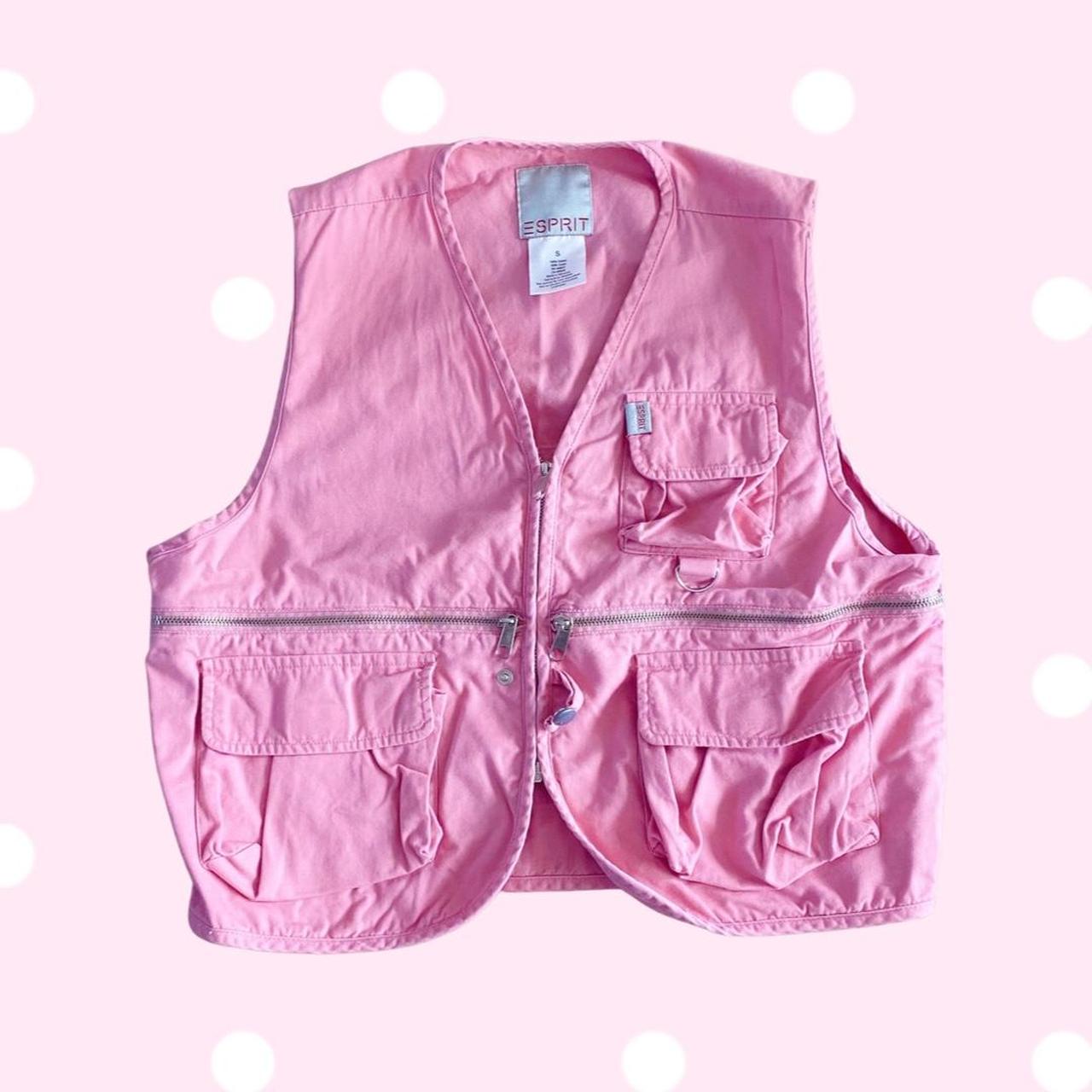 utility vest pink