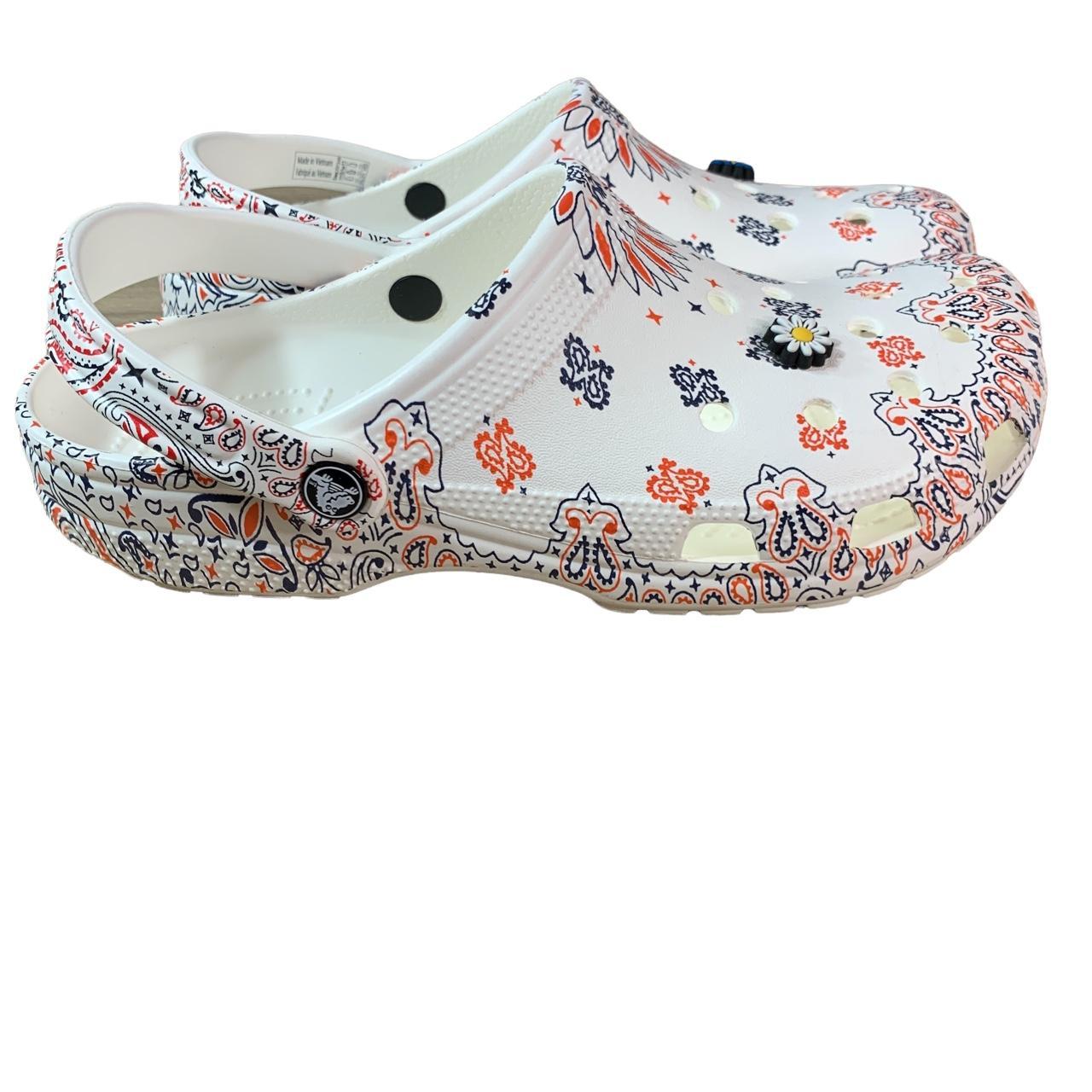 classic americana paisley clog