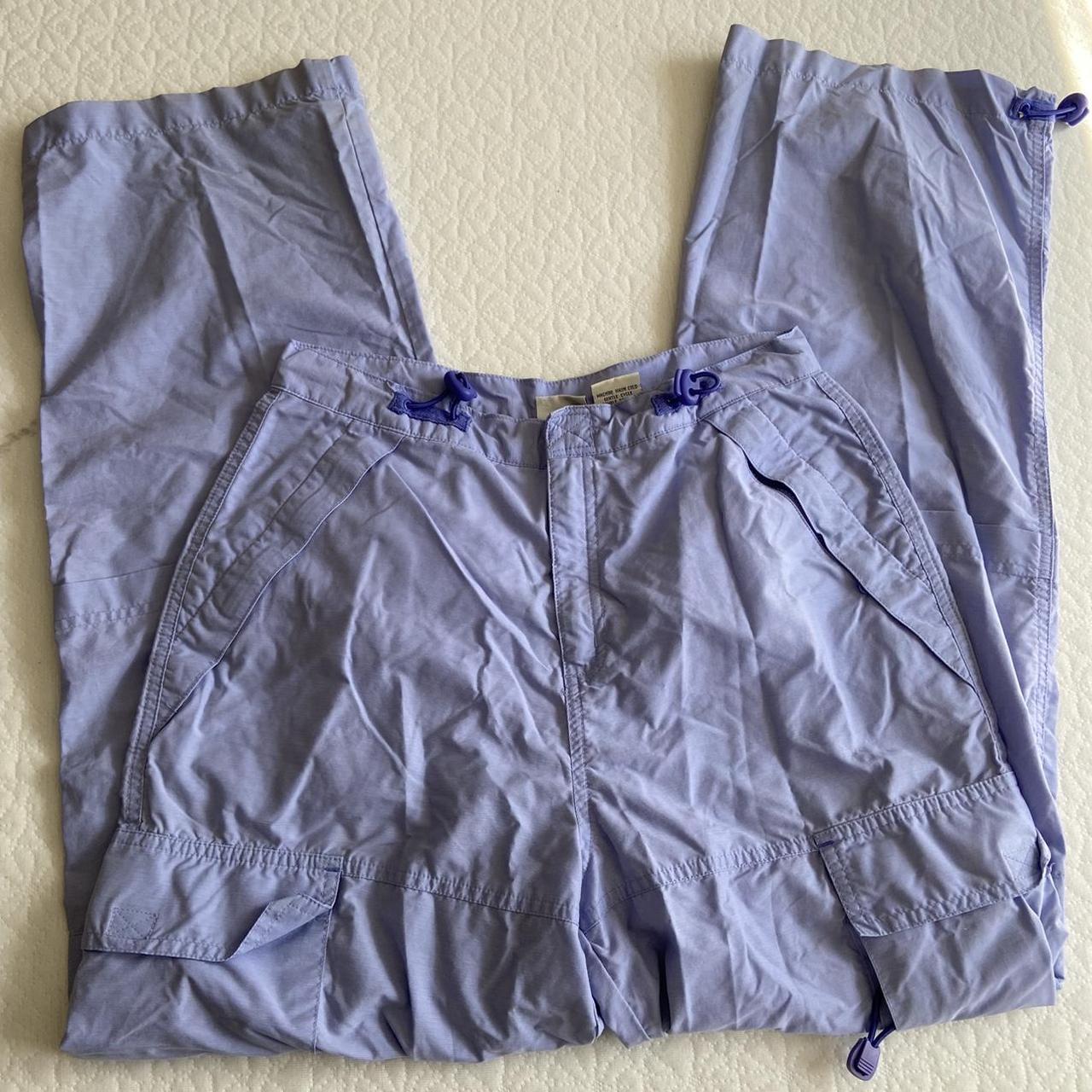 Unique 2000s Parachute Cargo Trousers Depop unique-2000s-parachute-cargo-trousers-depop