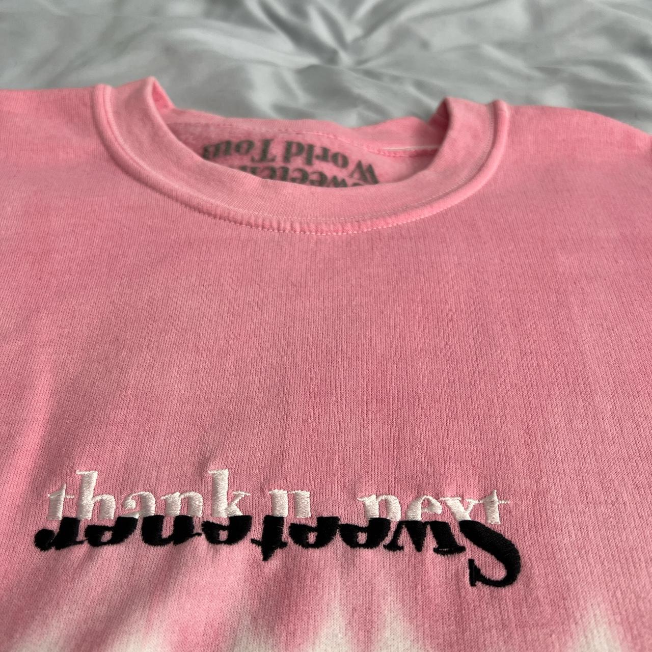 Ariana Grande Sweetener Tour split crewneck size... - Depop