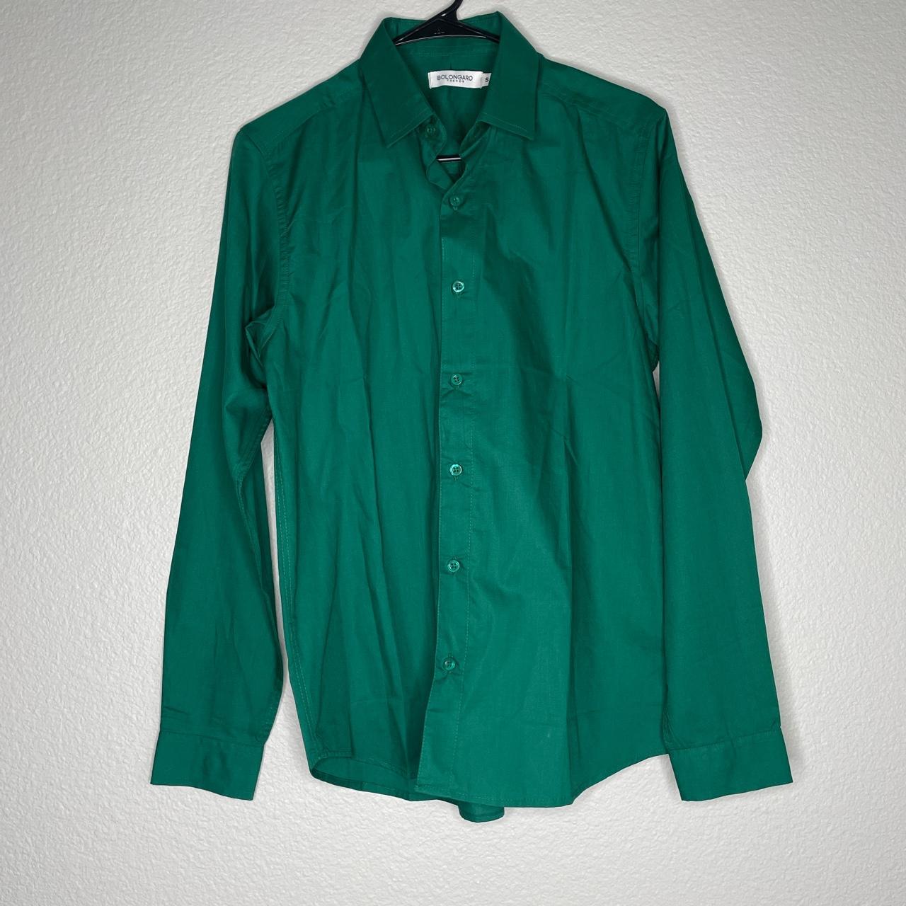 Product Image 1 - #bolongarotrevor #small #green #button up