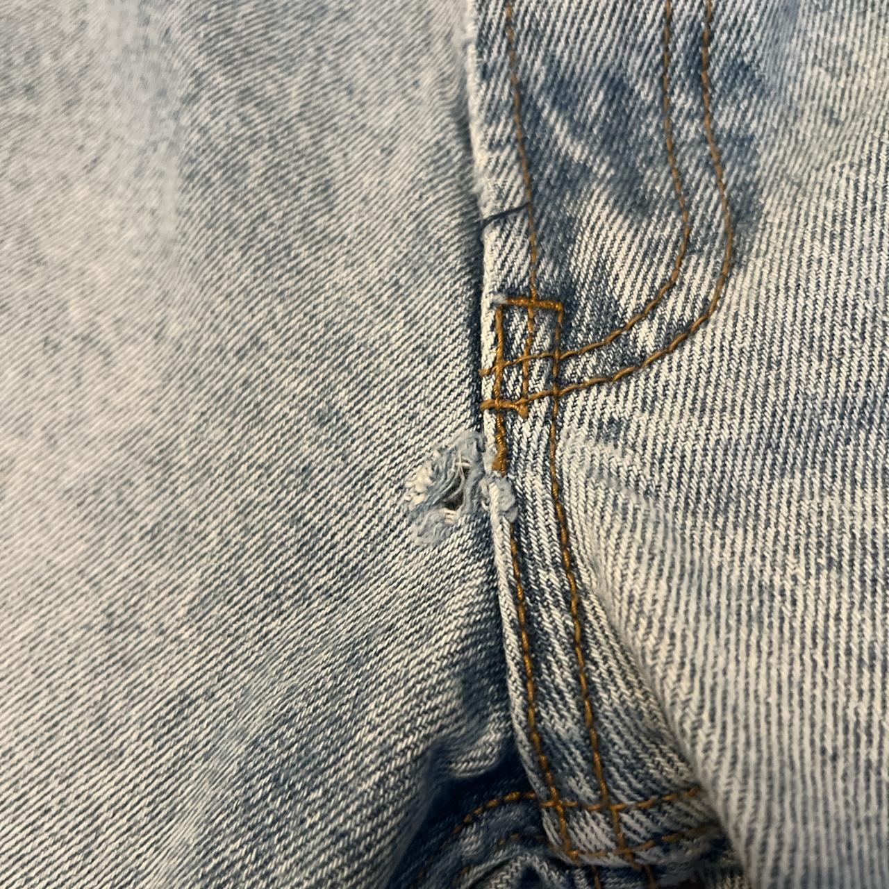 brandy melville molly jeans - a little wear to... - Depop