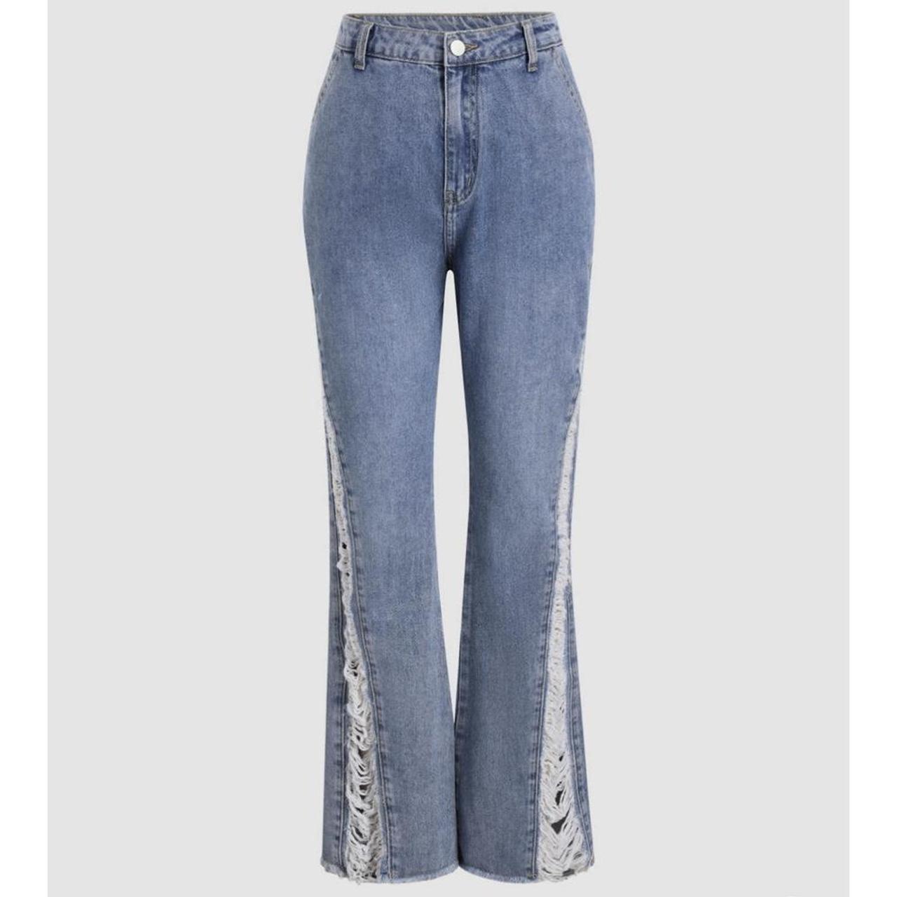 Cider Women's Blue Jeans Depop