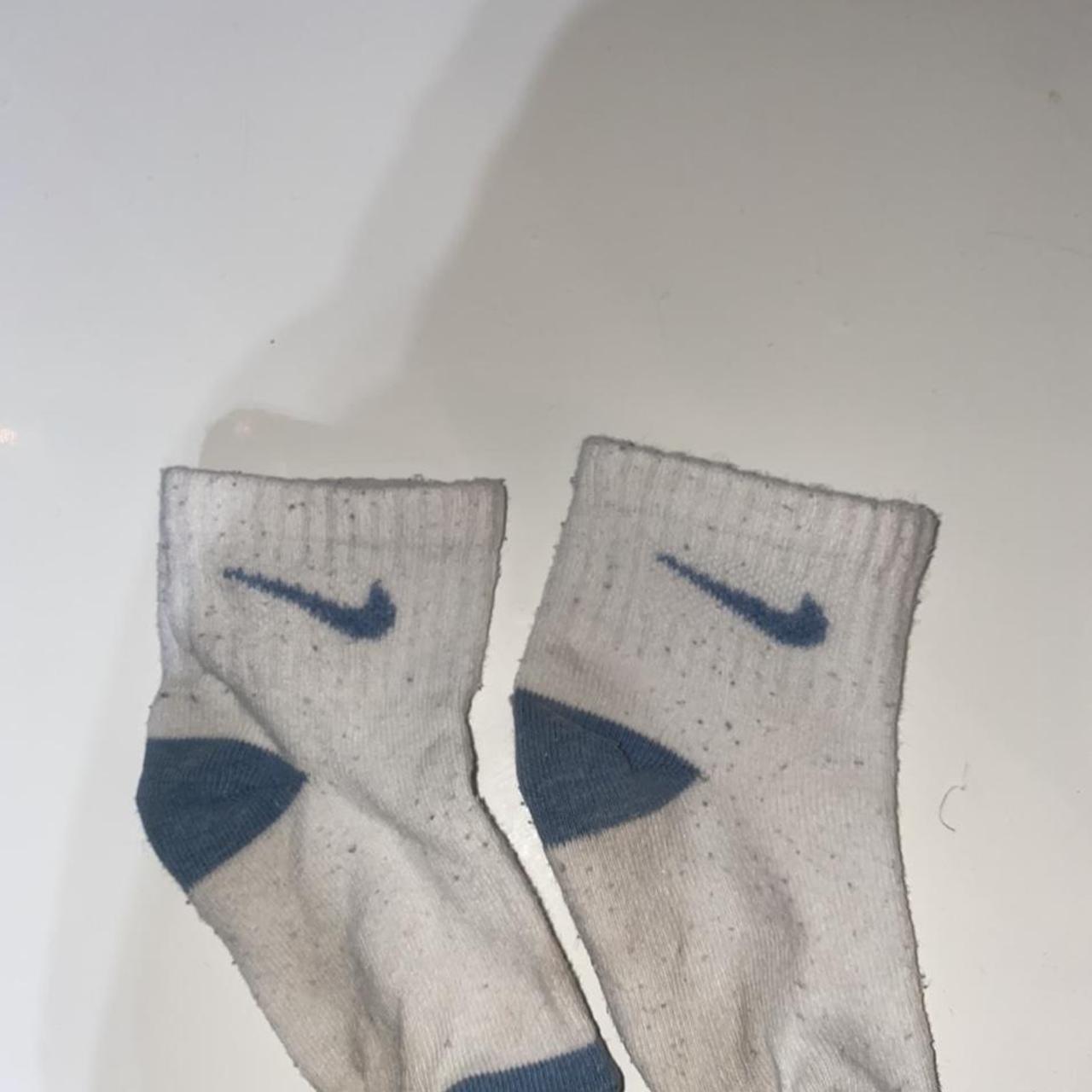 Nike socks Light bluish grey Baby 0months to... - Depop