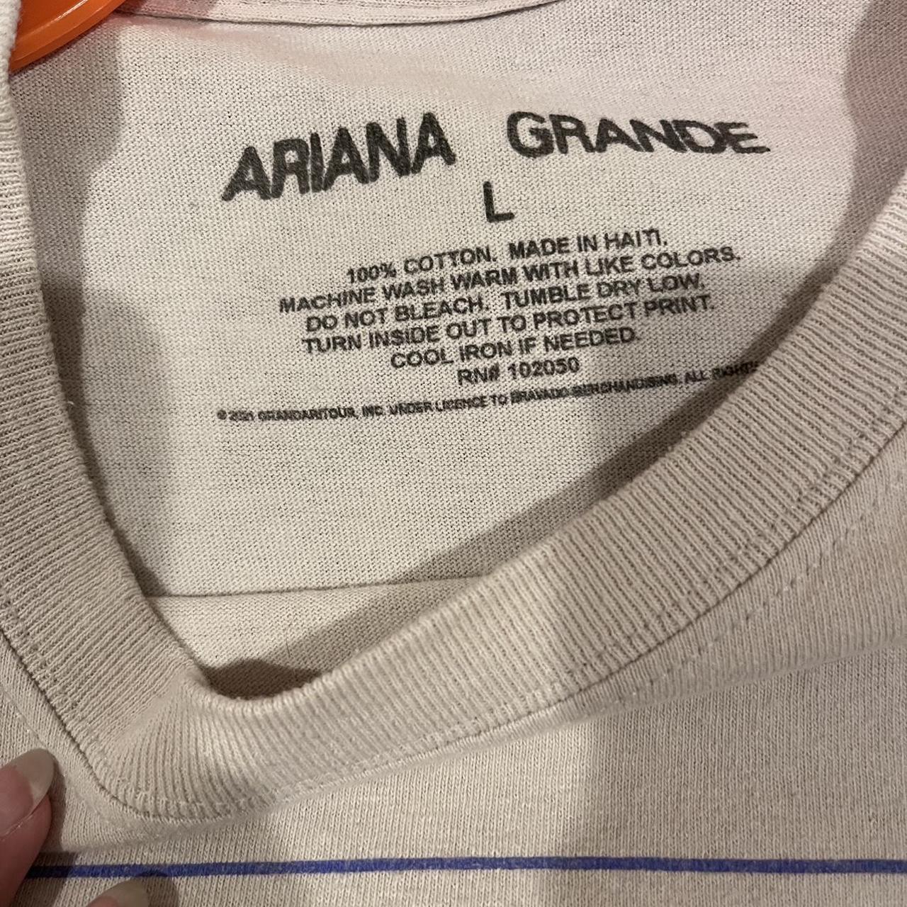 ariana grande position tshirt size large never worn... - Depop