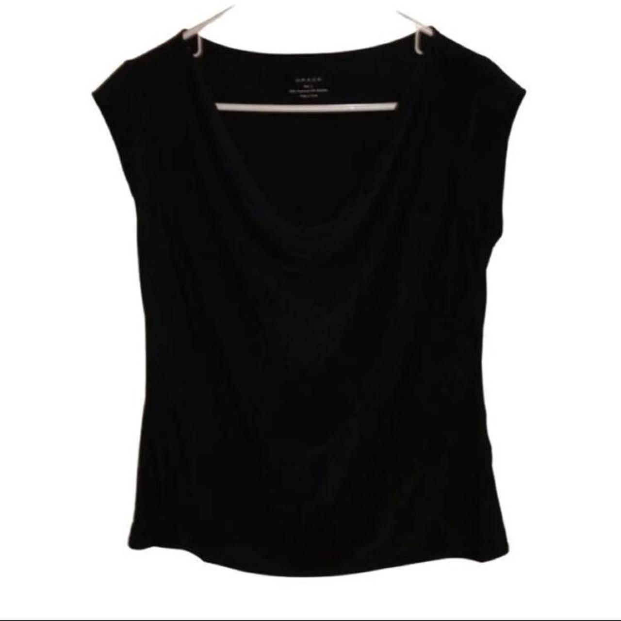 Product Image 1 - Blouse by Grace
Size: Large
Draped Front
Black