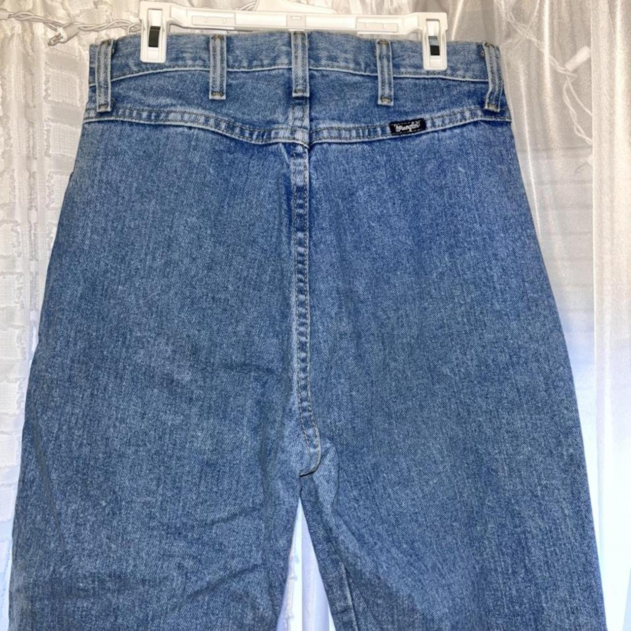 Vintage bareback wrangler jeans size women 9 Inseam:... - Depop