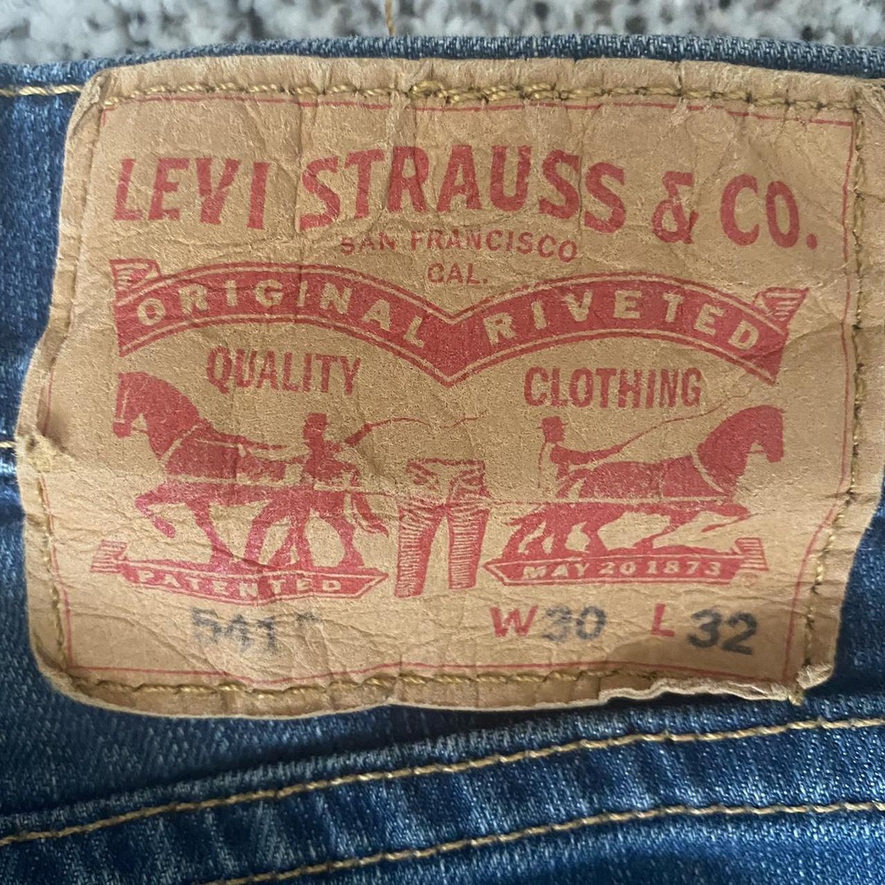 Levis 541 Jeans. Waterless tag which means you can... - Depop