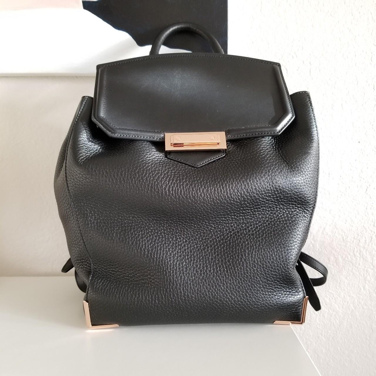 Alexander Wang Prisma Skeletal black leather Depop