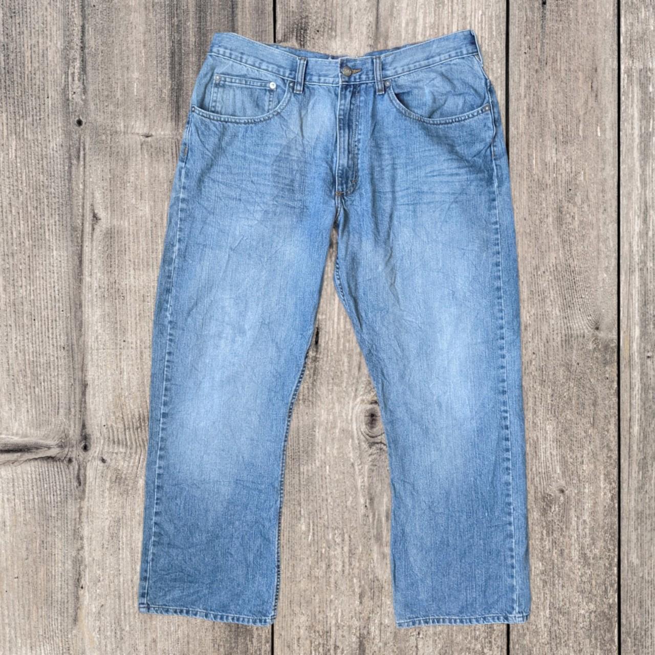 Men's vintage Lee Dungaree line jeans. Relaxed... - Depop
