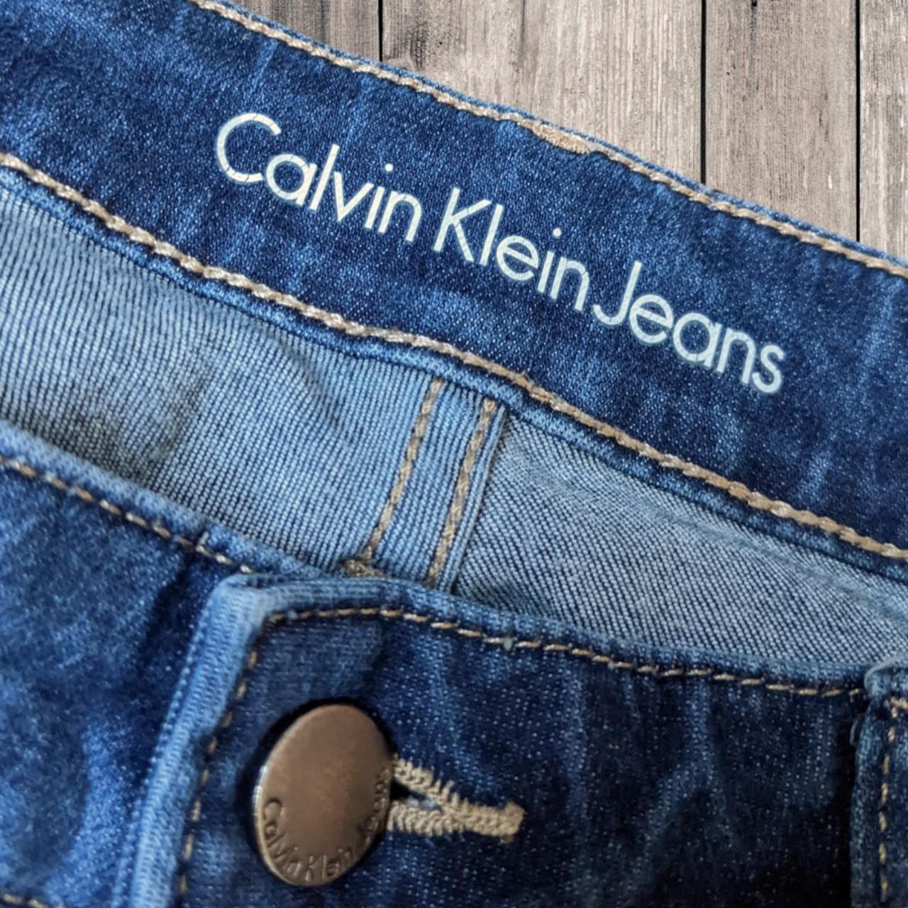 Women's Calvin Klein Curvy Skinny jeans. In stretch... - Depop