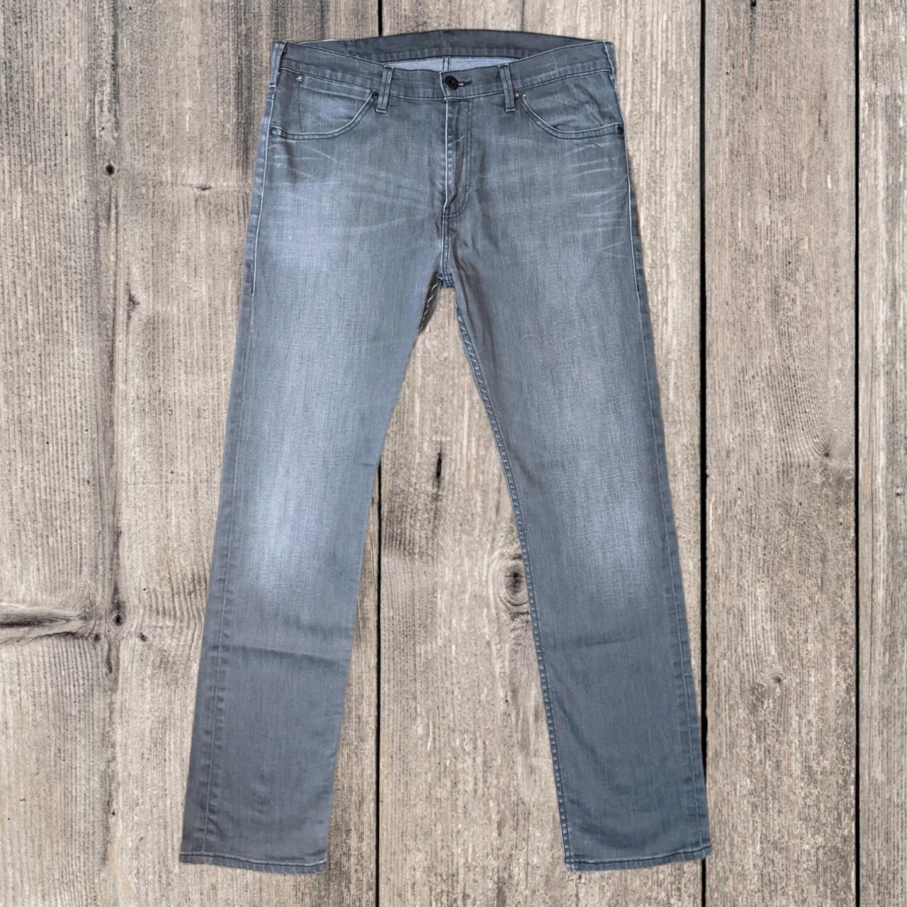 Grey Levis 504 Regular Straight Fit Jeans Levis Depop 