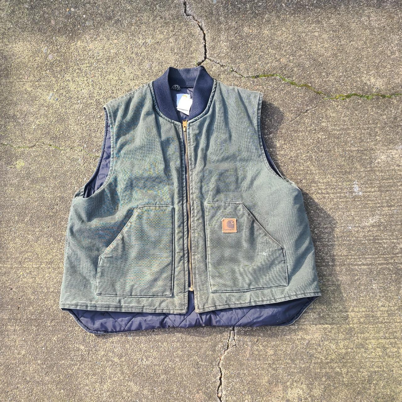 Vintage 90s Carhartt Vest Made in USA. Stay warm - Depop