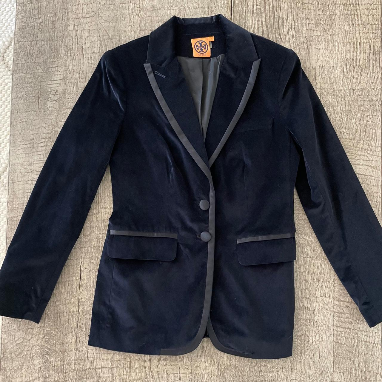 Tory burch hot sale satin blazer