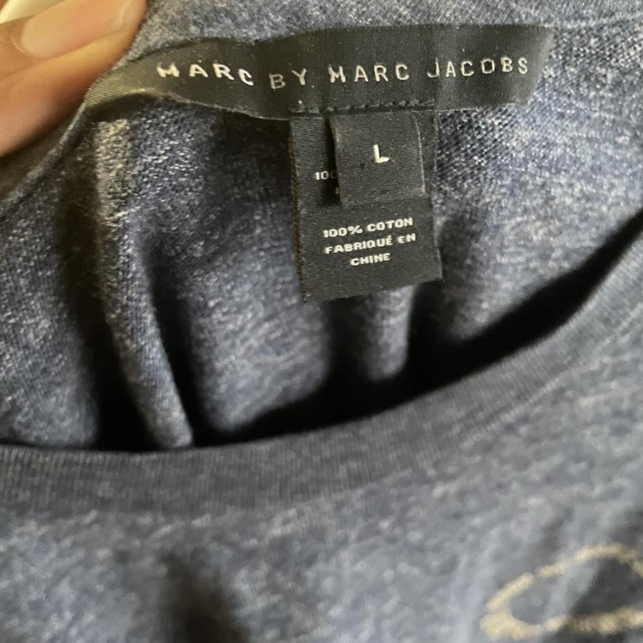 Marc by Marc Jacobs Men's Navy and Grey Shirt (4)