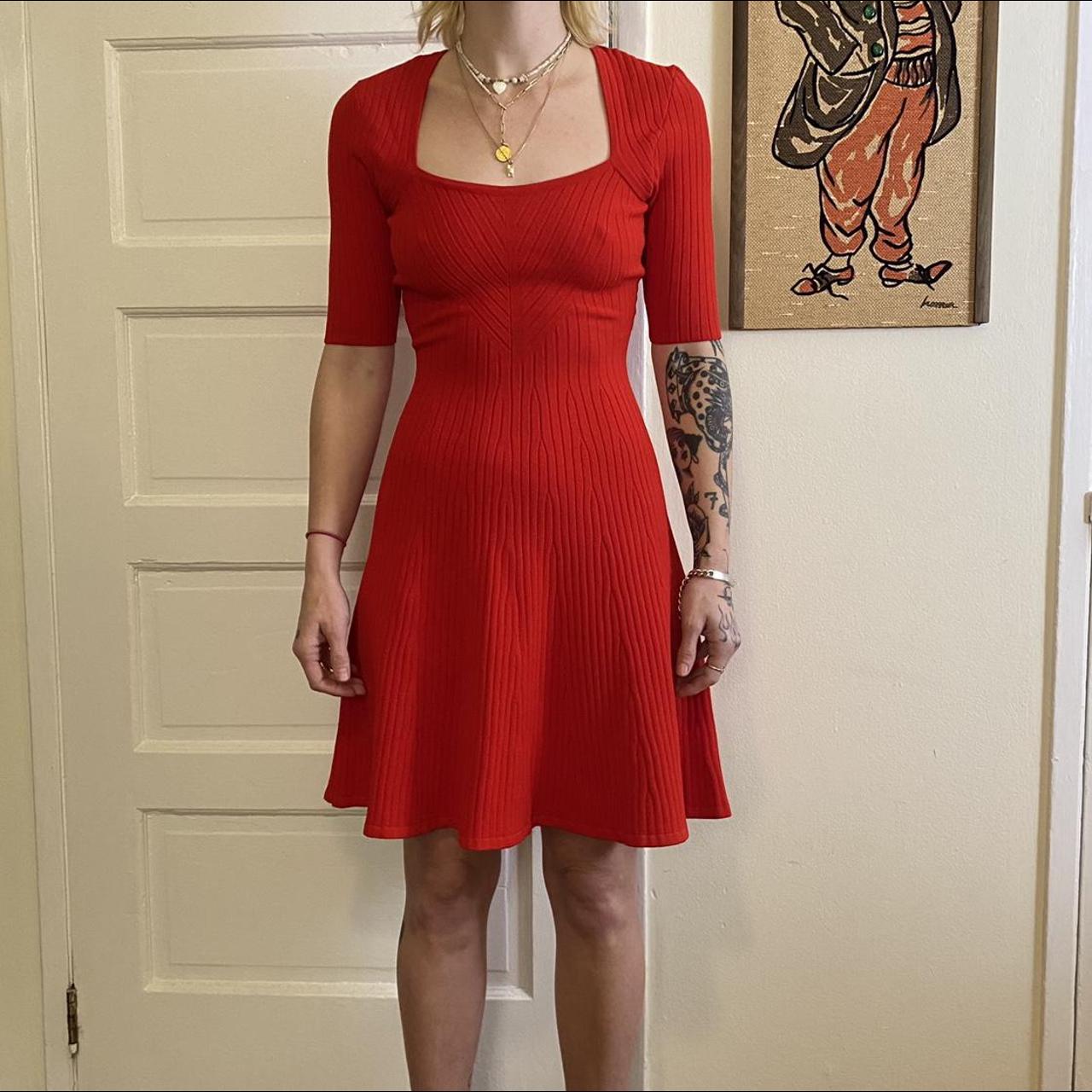 💫🍒 MILLY 🍒💫 brand new Milly red hot form-fitting... - Depop