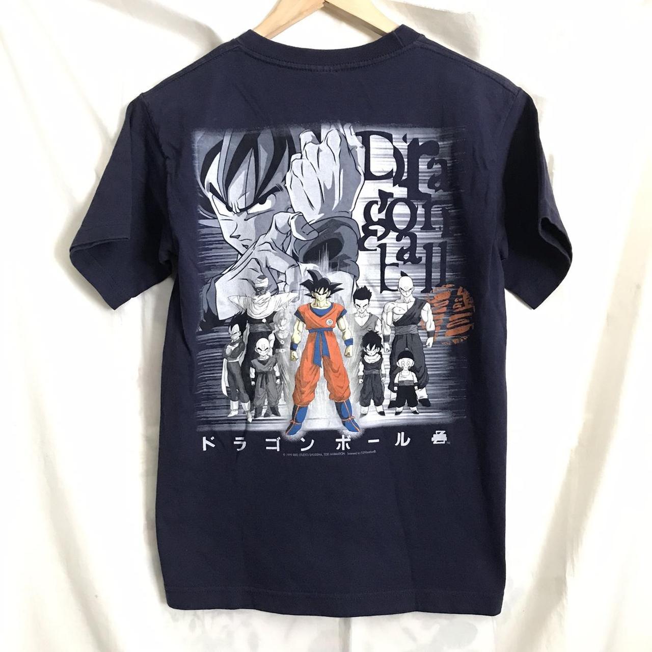 Vintage Dragon Ball Z T Shirt Marked Large Fits Mens... - Depop