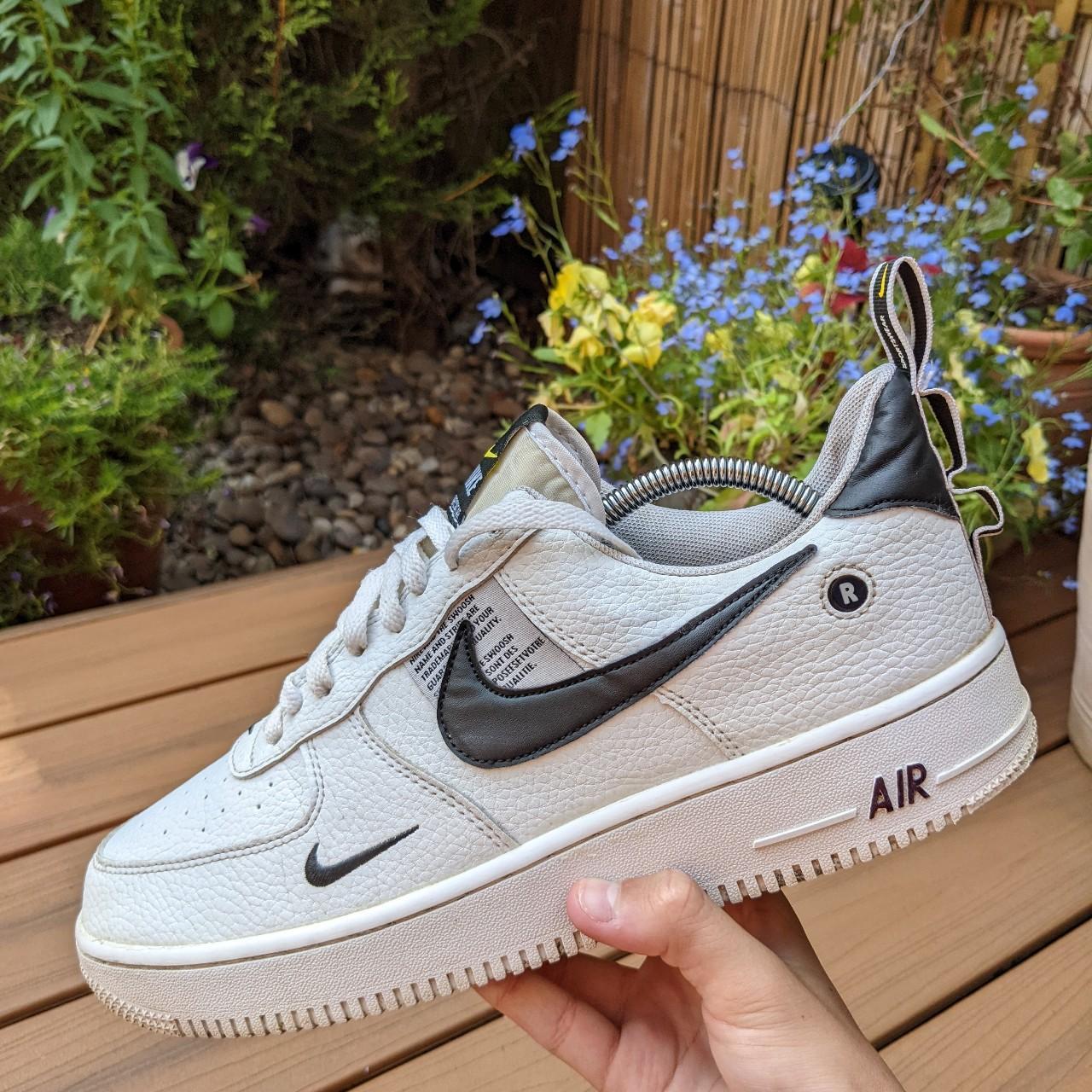 Sold! Don't buy Nike AF1 Utility in white and... - Depop