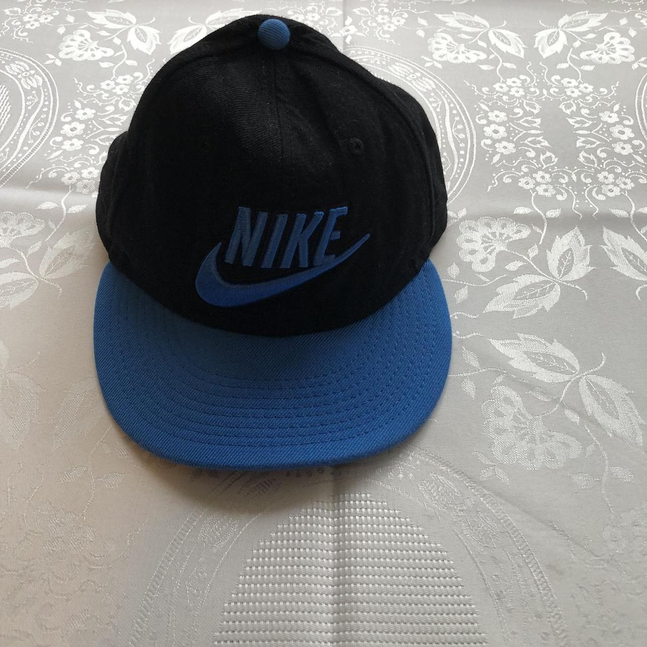 Product Image 1 - Nike Men’s Black/Blue Vintage Hat