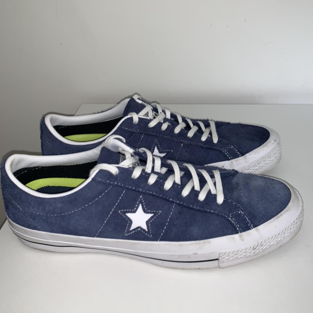 Converse all star cons navy for men Size UK 9 In... - Depop