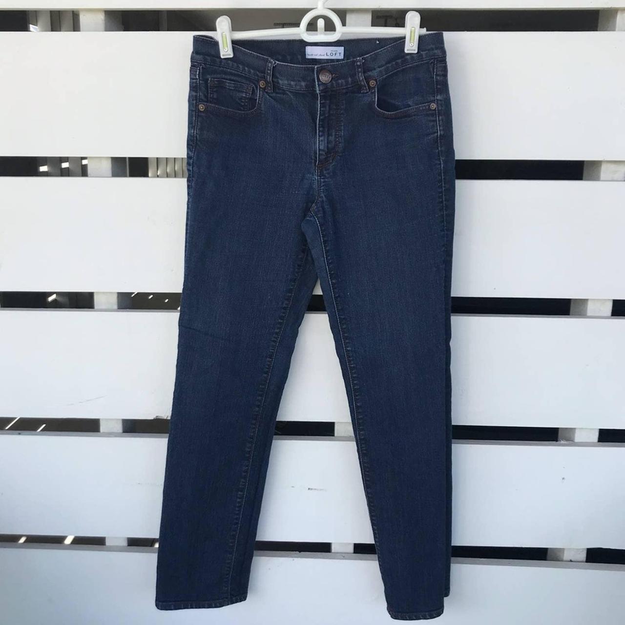 ann taylor modern straight jeans