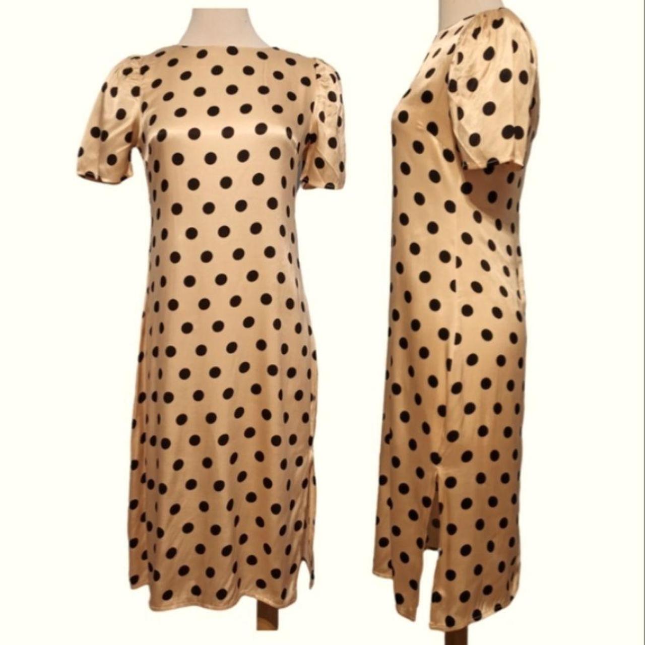 Product Image 1 - Dress Forum polka-dot satin midi