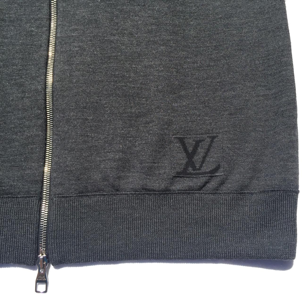 Louis Vuitton Damier Turtleneck Cardigan - Black Sweaters, Clothing -  LOU648090